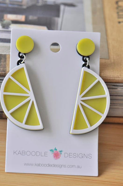 Perspex earrings sale