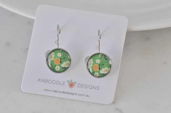 Leverback on sale dangle earrings