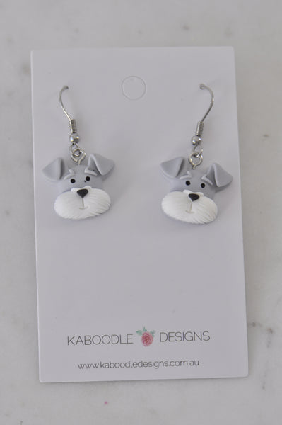 Puppy dog earrings hot sale