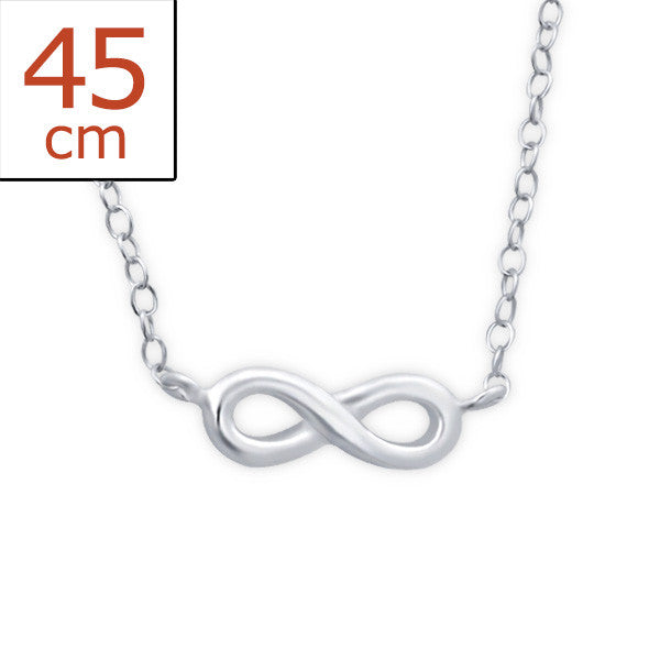 Infinity 925 Sterling Silver Necklace