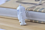 Star Wars Inspired Astromech Droid Robot Large Necklace