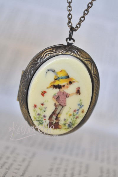 Holly Hobbie Meadow Locket