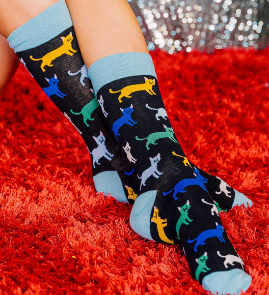 Novelty Fun Socks - Cats