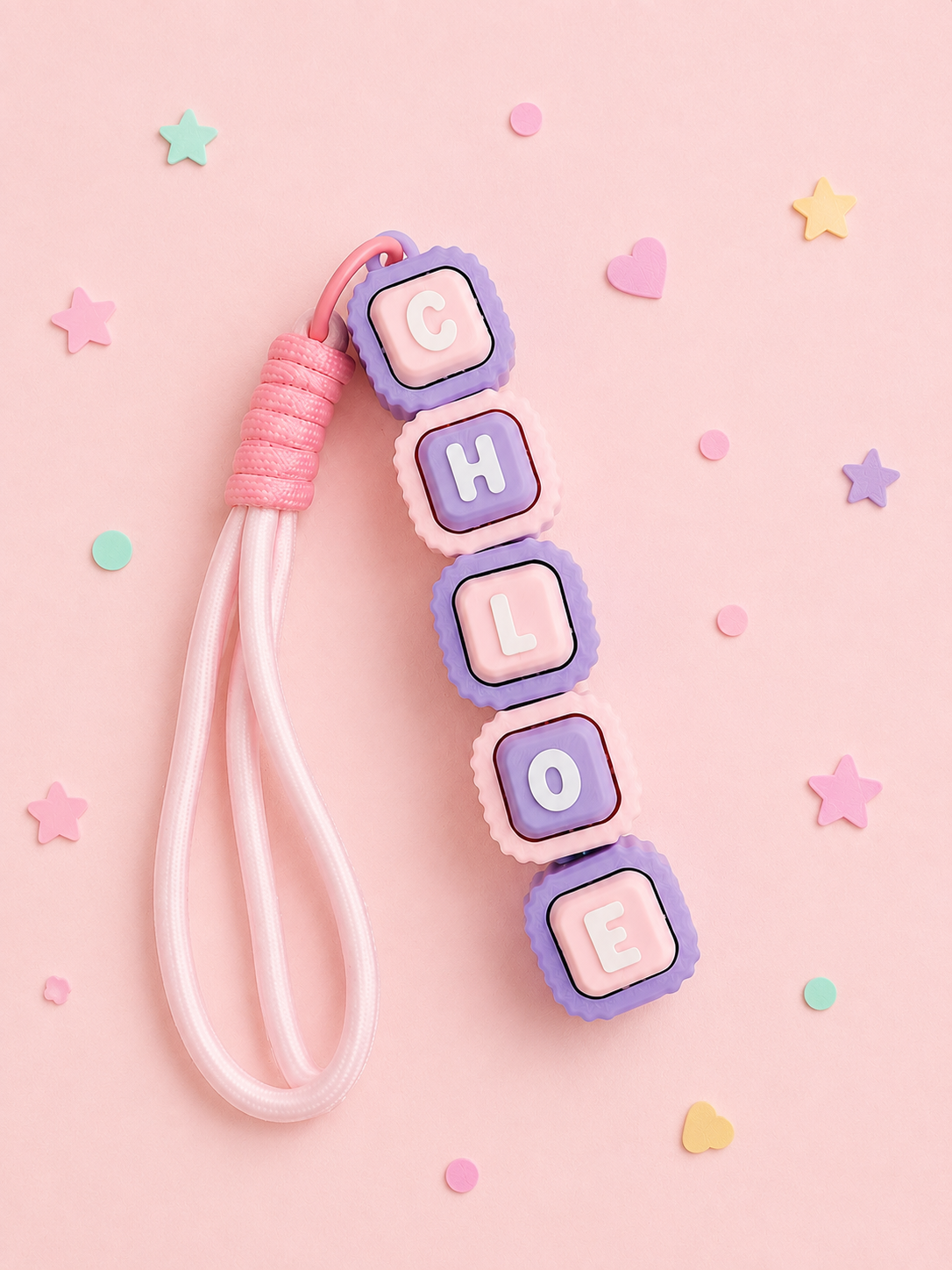 Custom Clicky Keycap Keychain - Personalise with your name or word