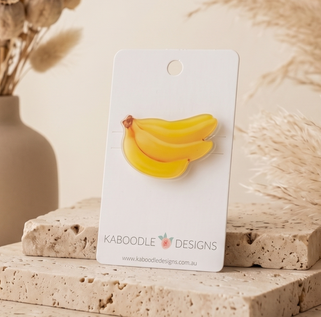 Banana Bunch Brooch