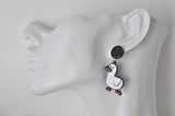 Cartoon Duck Dangle Drop Earrings