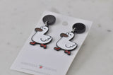 Cartoon Duck Dangle Drop Earrings