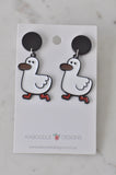 Cartoon Duck Dangle Drop Earrings