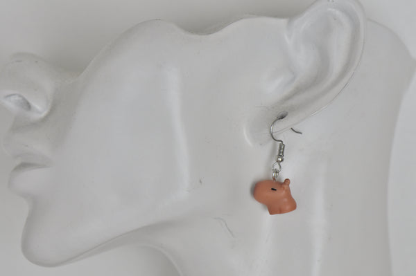 Capybara Dangle Drop Earrings