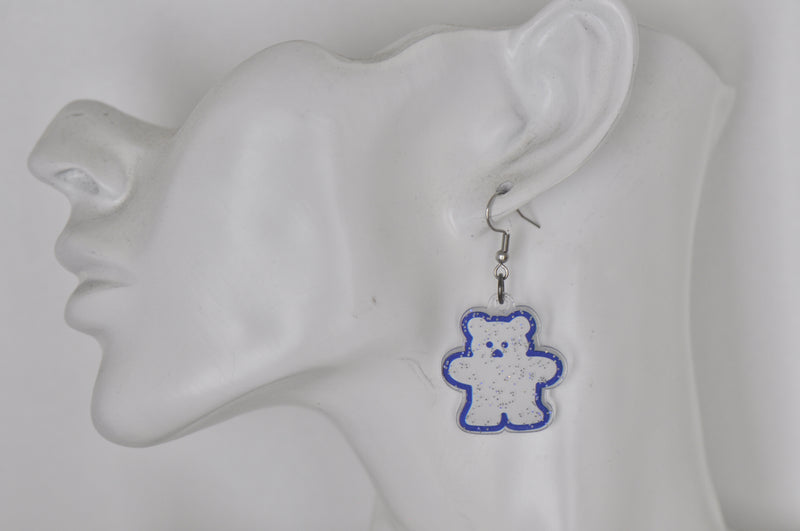 Bear Drop Dangle Earrings