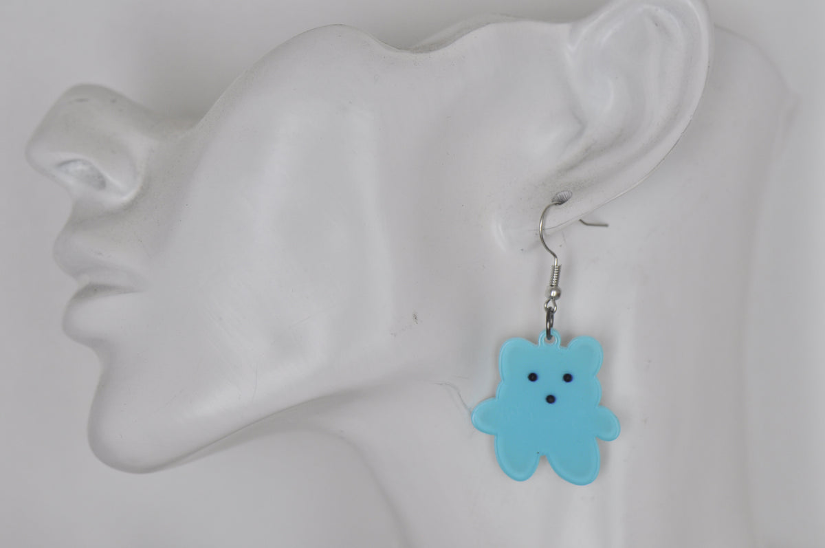 Bear Drop Dangle Earrings