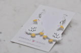 *** Acrylic Duck Goose Drop Dangle Earrings
