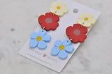 Flowers Drop Dangle Earrings