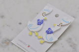 Acrylic Silly Goose Drop Dangle Earrings