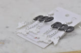 *** Acrylic Halloween Boo Ghost Haunted House Drop Dangle Earrings