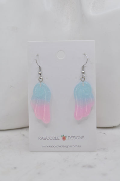 Angle Wings Dangle Drop Earring