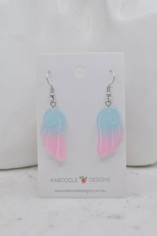 Angle Wings Dangle Drop Earring
