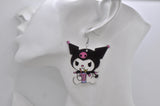 Acrylic Cartoon Rabbit Drop Dangle Earrings
