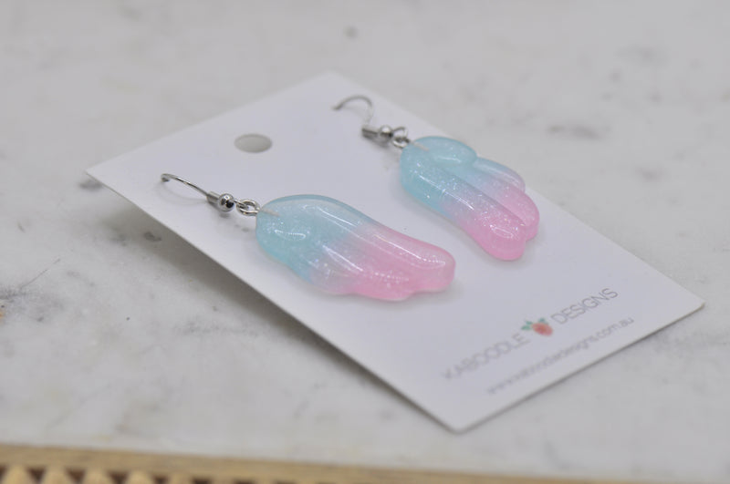 Angel Wings Dangle Drop Earring