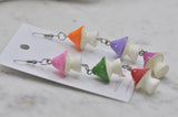 Mushroom Drop Dangle Earrings