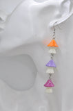 Mushroom Drop Dangle Earrings
