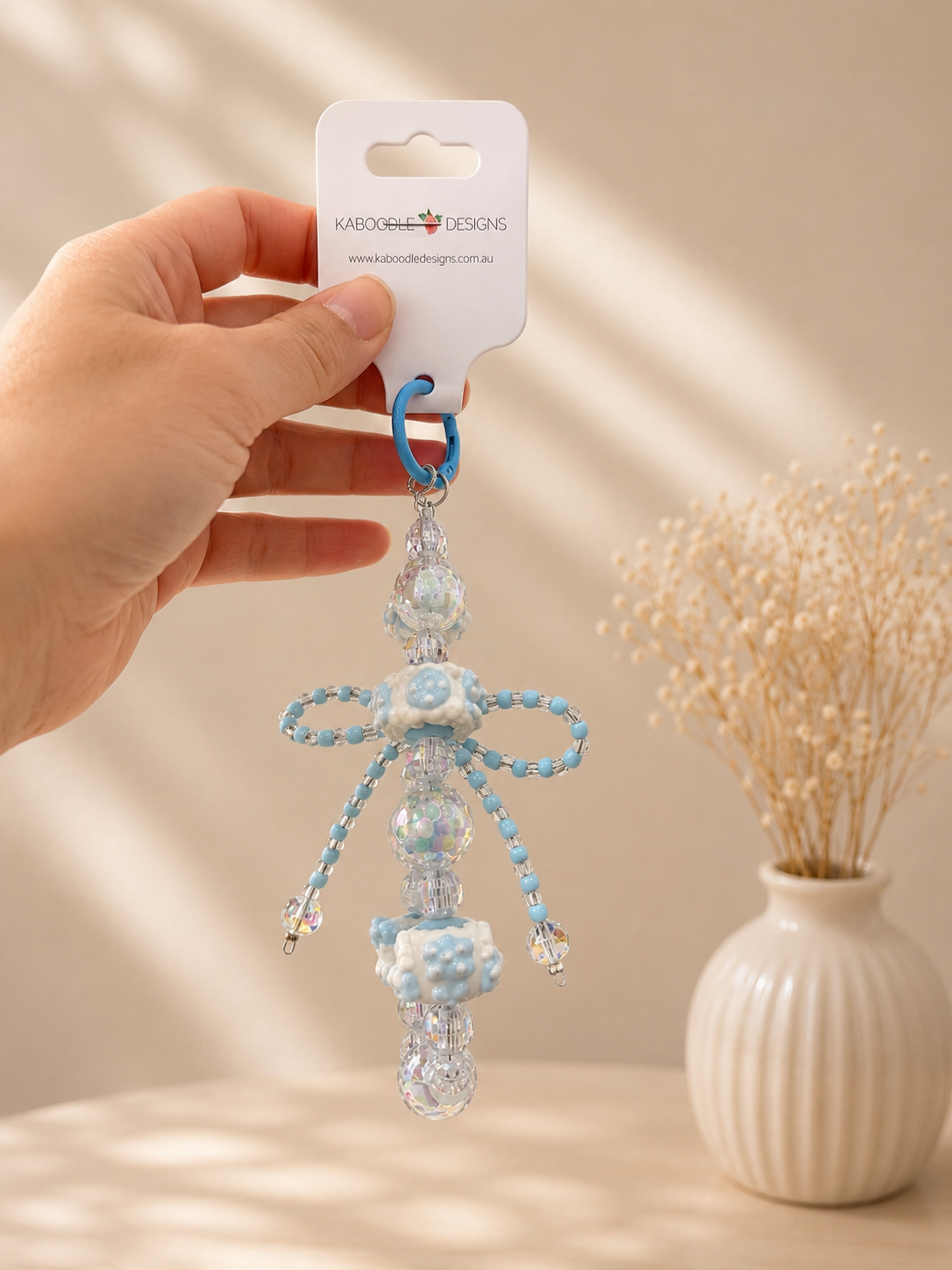 Beaded Phone Charm