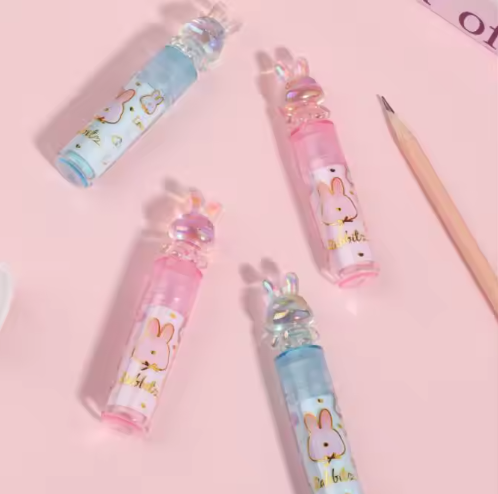 Cute Bunny Rabbit Lipstick Eraser