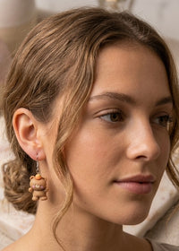 Bear Earrings - Drop Dangle