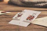 Joker and The Queen Playing Cards Novelty Dangle Drop Earrings