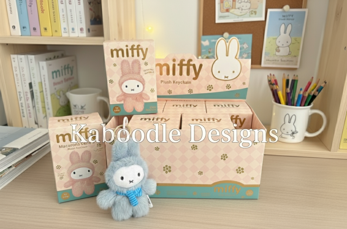 Cute Genuine Miffy Plush Keychain Mystery Blind Box