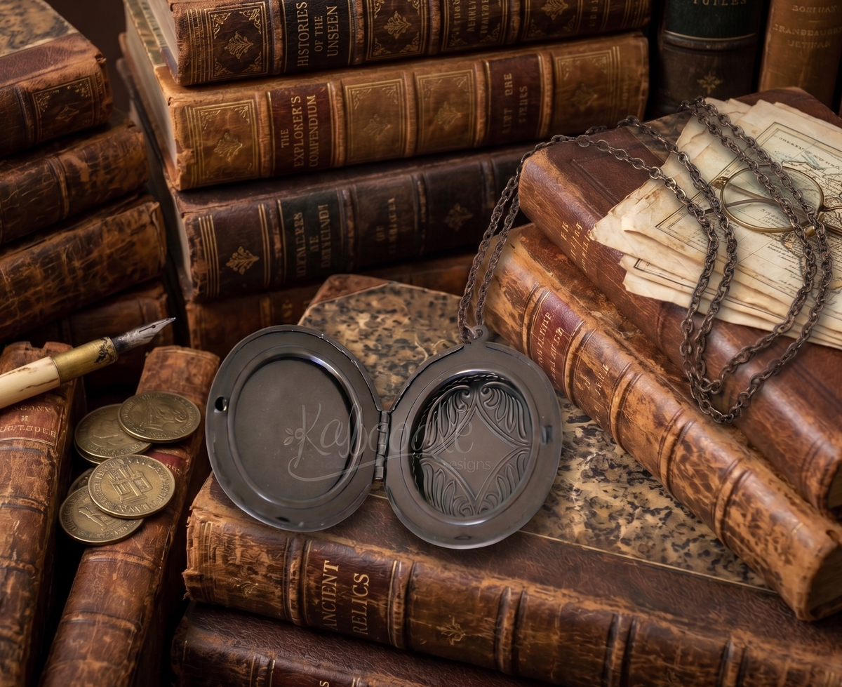 Holly Hobbie 70s Sweetheart Large Vintage Inspired Locket Necklace