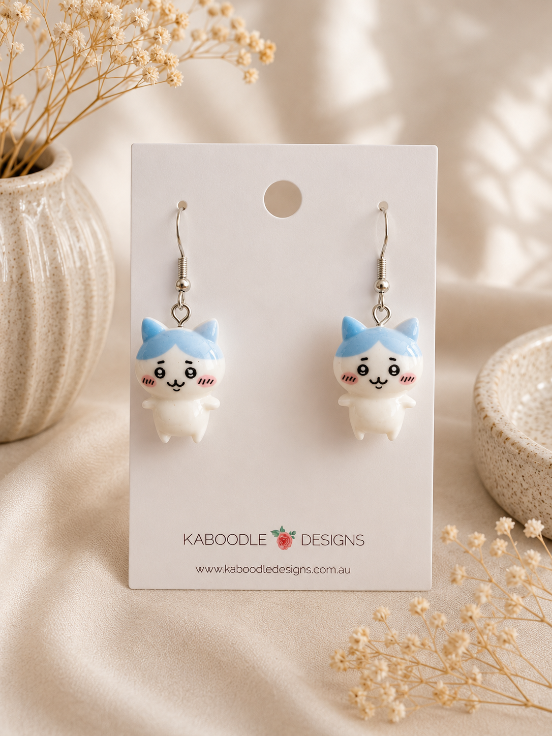 Chiikawa Kawaii Drop Dangle Earrings
