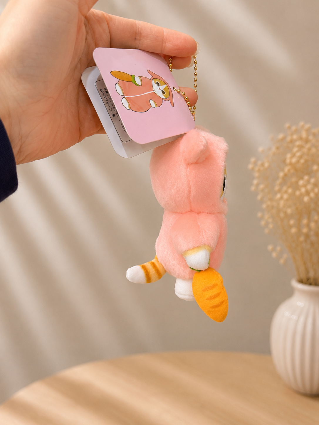 Mofusand Cat Rabbit Plush Keychain Keyring