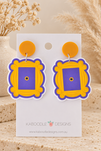 Friends Door Frame Earrings - Monica and Rachel Apartment Dangles