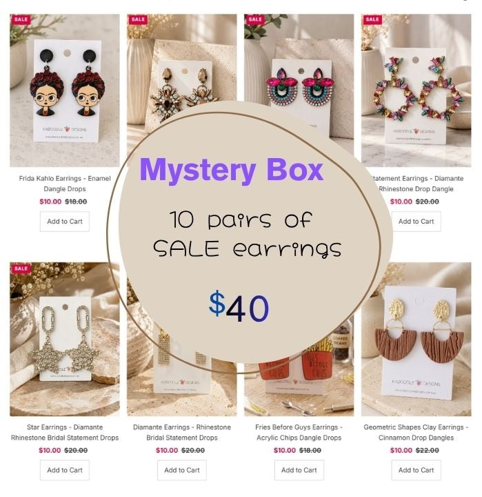 Mystery Box - SALE EARRINGS - $40