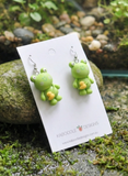 Frog Animal Duck Drop Dangle Earrings