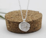 Bird on a Branch Cutout 925 Sterling Silver Necklace