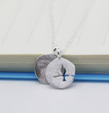 Bird on a Branch Cutout 925 Sterling Silver Necklace