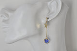 Astronaut Galaxy Universe Star Planet Moon Saturn Novelty Fun Drop Dangle Earrings