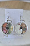 Steamboat Hotpot Food Dinner Vegetables Egg Drop Dangle Earrings