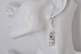 Alcohol Drink Spirit Novelty Fun Drop Dangle Earrings