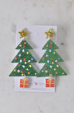 Acrylic Christmas Merry Christmas Xmas Tree Baubles Lights Presents Drop Dangle Earrings