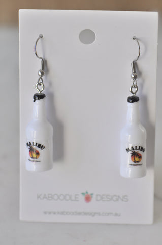 Alcohol Drink Novelty Fun Drop Dangle Earrings