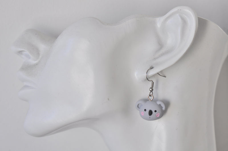 Koala Australian Animal Aussie Drop Earrings