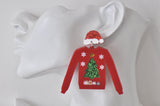 Acrylic Christmas Merry Christmas Xmas Jumper Sweater Drop Dangle Earrings