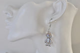Astronaut Dangle Drop Earrings
