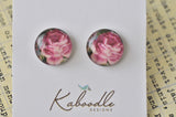 Handmade Artwork Stud Earrings - ER376