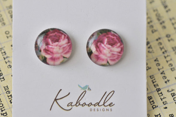 Handmade Artwork Stud Earrings - ER376