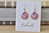 Handmade Round Hook Dangle Earrings - RHE101