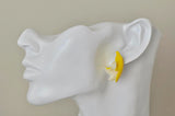 Banana Resin Miniature Food Stud Earrings